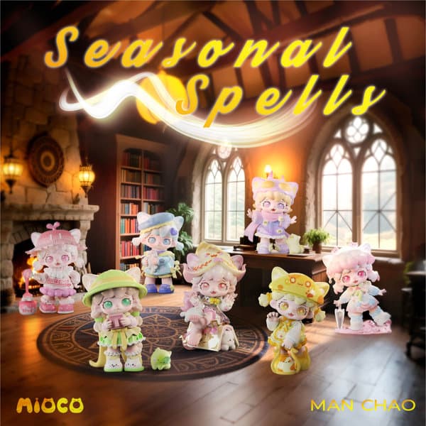 【BOX販売】MAN CHAO Mioco 四季の魔法シリーズ トレーディングフィギュア(1BOX=6個入)