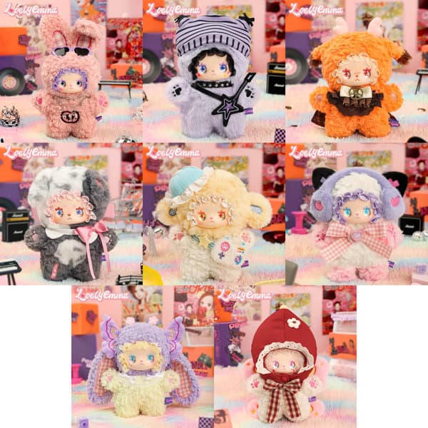【BOX販売】YANCHUANG LOVELY EMMA PUNK ERAシリーズ トレーディングプラッシュ(1BOX=6個入)