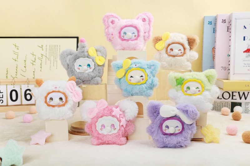 【BOX販売】YANCHUANG LOVELY EMMA RUA RUA(ルアルア)動物園 風船ガムシリーズ トレーディングプラッシュ(1BOX=6個入)