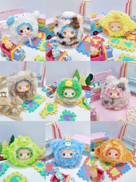 【BOX販売】YANCHUANG LOVELY EMMA もこもこ楽園シリーズ トレーディングプラッシュ(1BOX=8個入)
