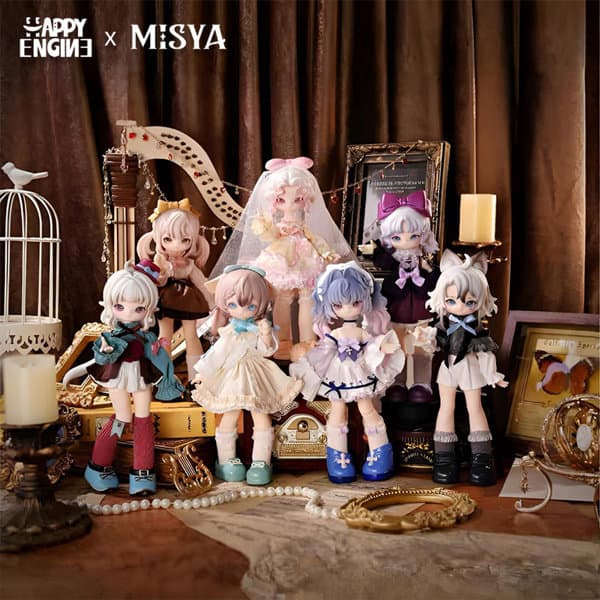 【BOX販売】YANCHUANG MISYA 怪奇博物館シリーズ トレーディングドール(1BOX=6個入)